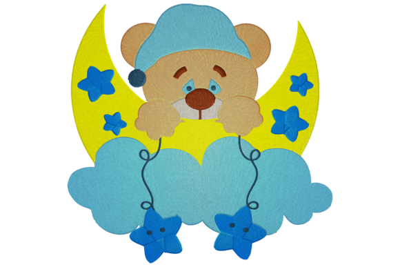 Bear Goodnight Embroidery Design Review