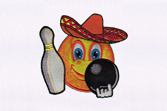 Bowling Emoji Embroidery Review
