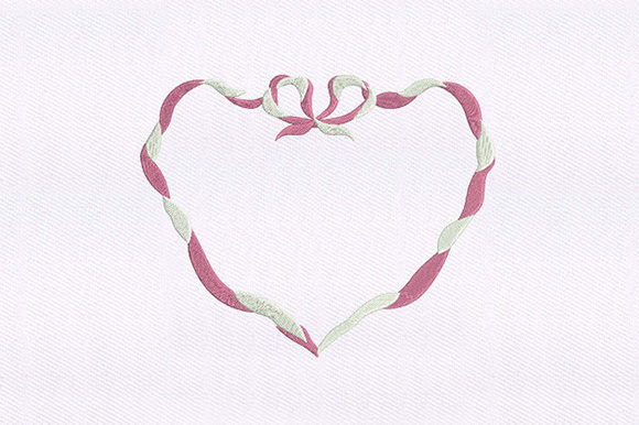 Entwined Ribbon Heart