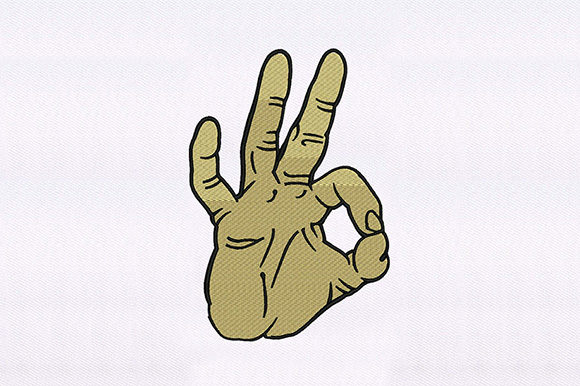 Ok Signing Fingers