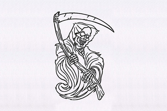 Skeletal Grim Reaper