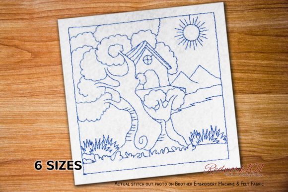 Tree House Embroidery Review